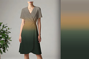 Fashion Gradient Forest Green, a Pattern Graphic by Sharon Schwalbe (Thumbnail 1 of 6)