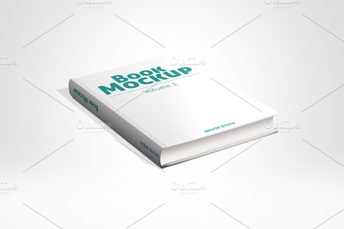 Hardcover Book Mockups, a Print Template by Picseel (Photo 5 of 5)
