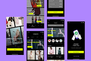 Fashionhut E-Commerce Mobile UI kit, an App Template by Ahmed Rubel (Thumbnail 7 of 7)