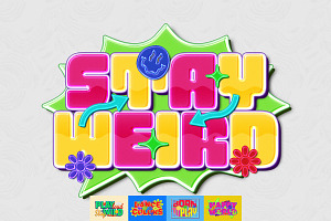 Colorful Playful Text Effect