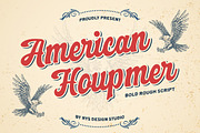 American Houpmer – Bold Rough Script, a Script Font by RYS Design Studio (Thumbnail 1 of 10)