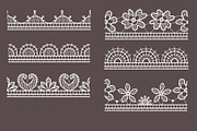 lace pattern brushes., a Pattern Graphic by Ajuga (Thumbnail 7 of 9)