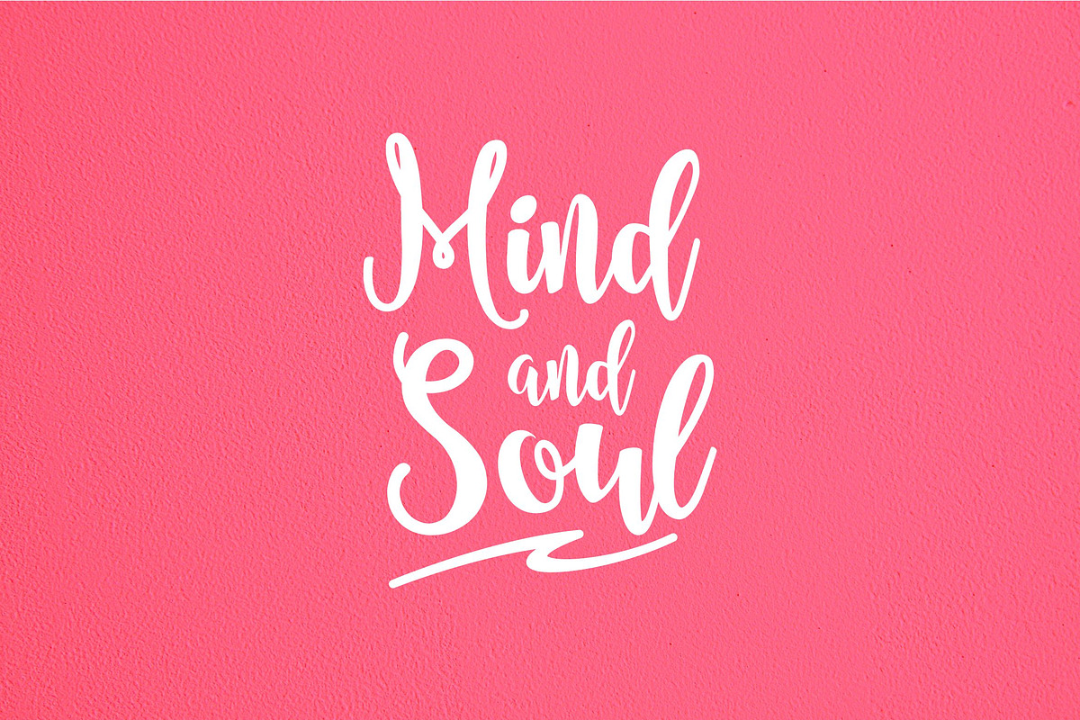 Nanda Script Font preview 6