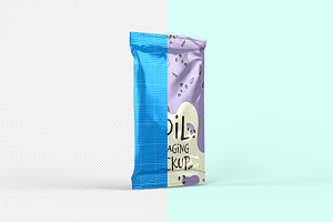 Foil Packaging Mockup - 8 Views