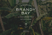 Brandy Bay - A hand drawn font, a Sans Serif Font by Studio Edyth (Thumbnail 9 of 9)