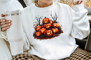 Watercolor Halloween Evening, an Illustration by Sublimation Artist (Thumbnail 4 of 6)