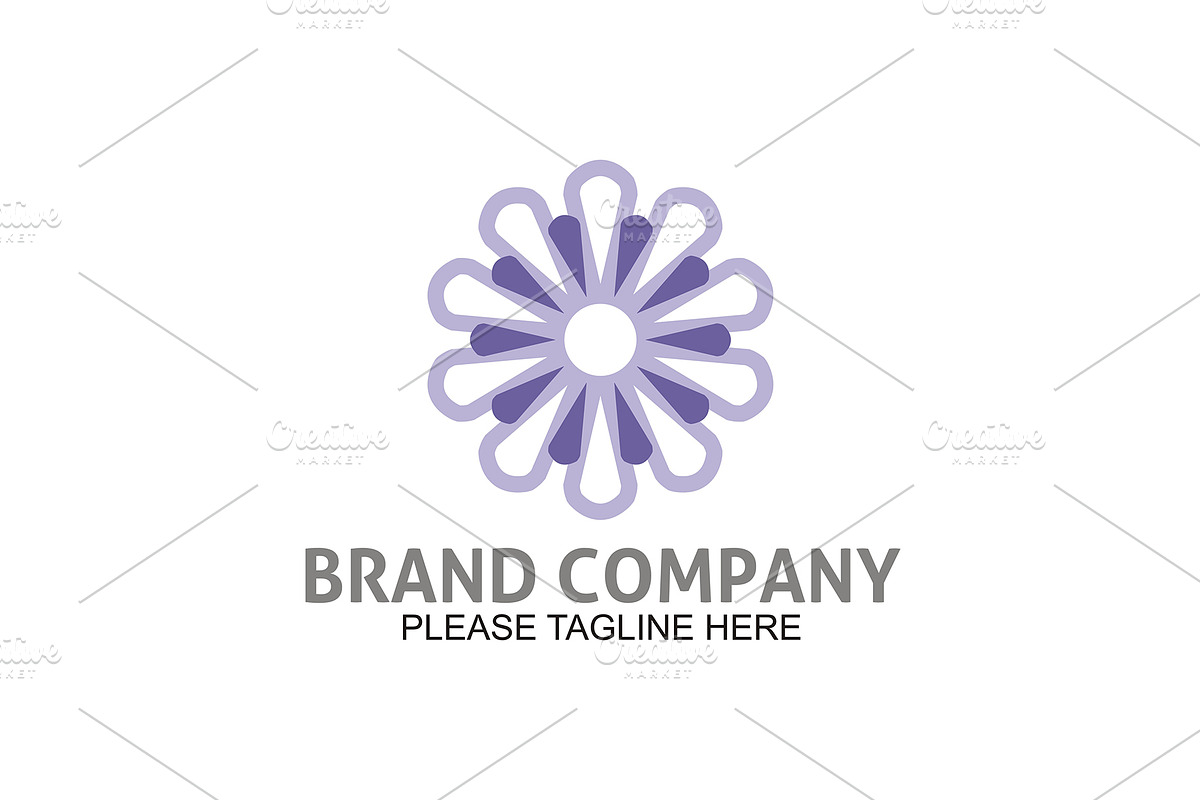 20 Logo Flower Templates Bundle, a Branding & Logo Template by Friendesigns (Photo 15 of 21)