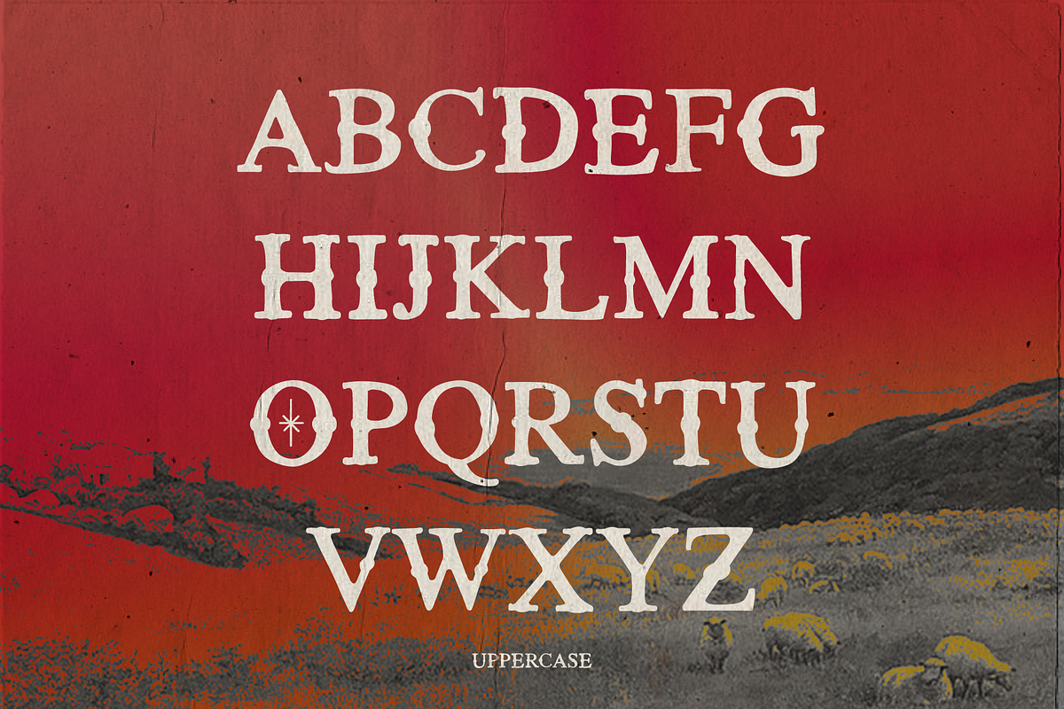 HandDrawn Wilderness Font, a Serif Font by Fourshape (Photo 2 of 10)