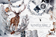 The Ultimate Winter Collection, an Animal Illustration by Busy May Studio (Thumbnail 1 of 14)