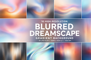 BLURRED DREAMSCAPE GRADIENT, a Background Graphic by Rizenight (Thumbnail 1 of 6)