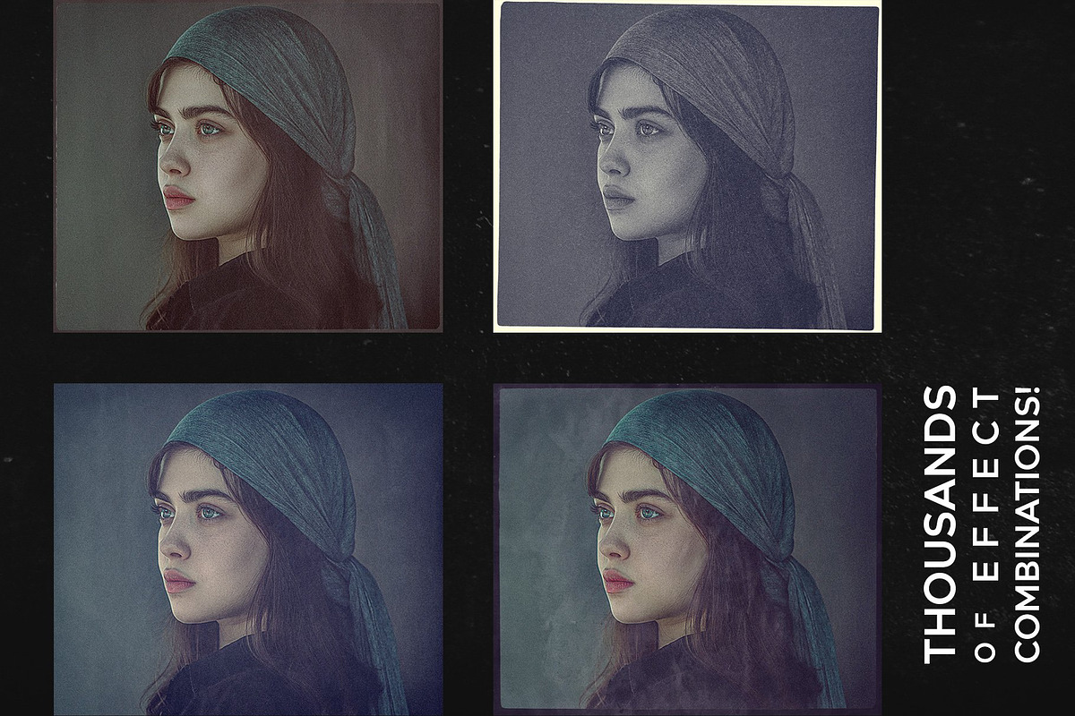 Retro Photo Effects & Overlays, a Preset Add-On by PhotoSpirit (Photo 4 of 12)