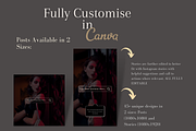 Luxe Dark Minimal Instagram Template, a Social Media Template by Faytemplates (Thumbnail 10 of 10)