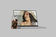 Smartphone with Laptop Mockup, a Device Mockup by lamorastudio (Thumbnail 9 of 11)