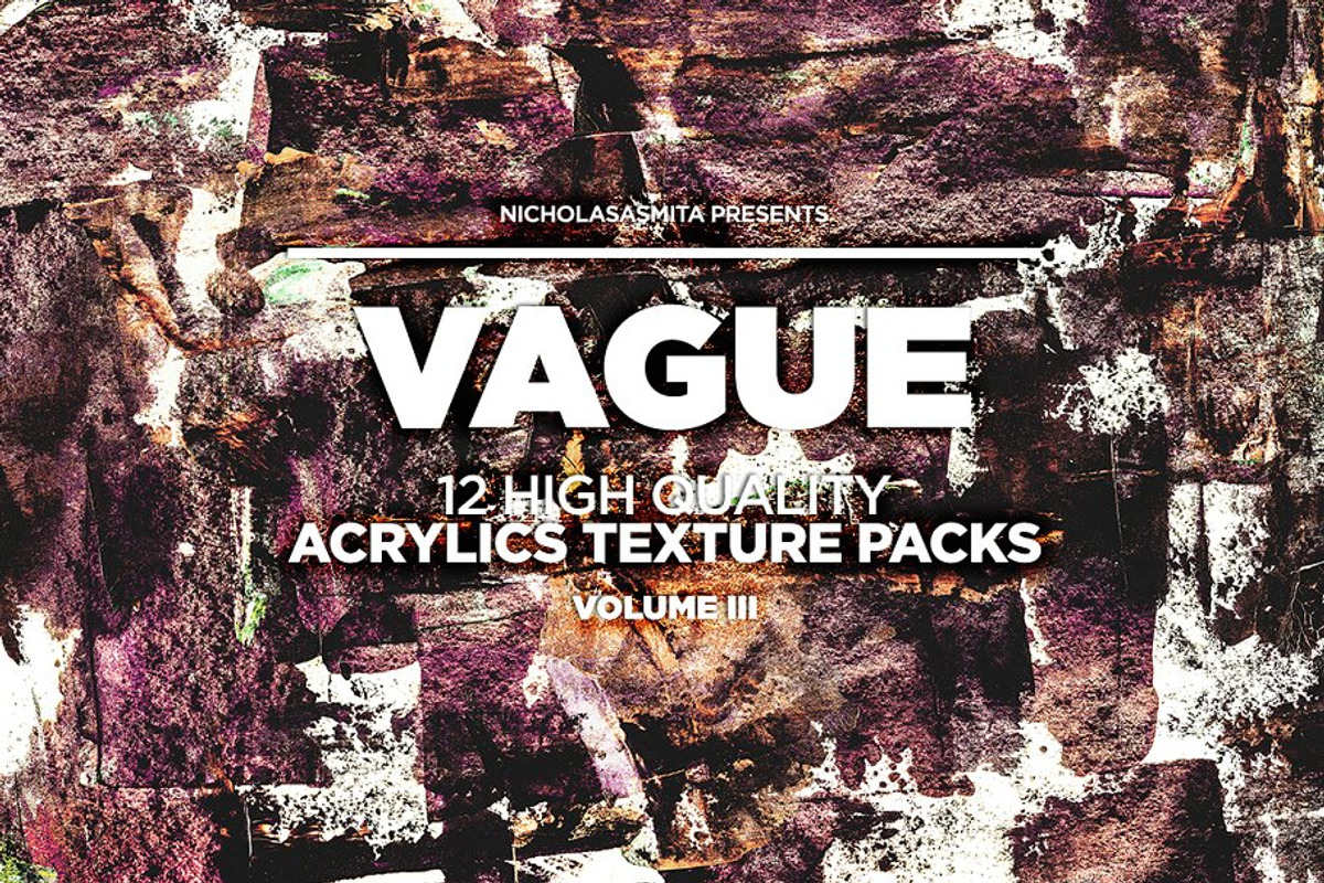 Vague 49 Acrylics Textures Packs, a Pattern Graphic by nicholasasmita (Photo 39 of 51)