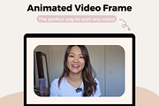 Animated Video Frame/Border, a Social Media Template by Mstvisuals (Thumbnail 1 of 3)