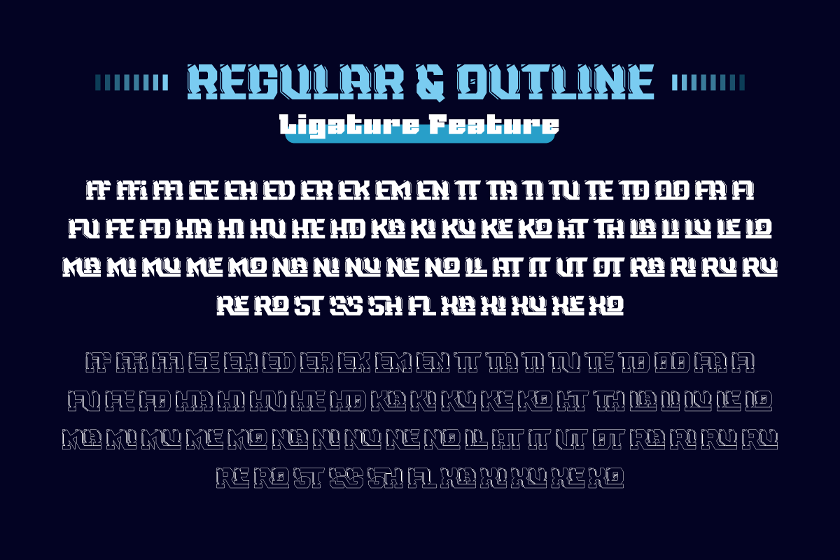 NAXMOS | Futuristic Font, a Font by twinstd (Photo 11 of 12)