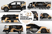 22 Vehicle Mockups - Cars and more, a Cups & Container Mockup by JAZZ STUDIO (Thumbnail 1 of 9)