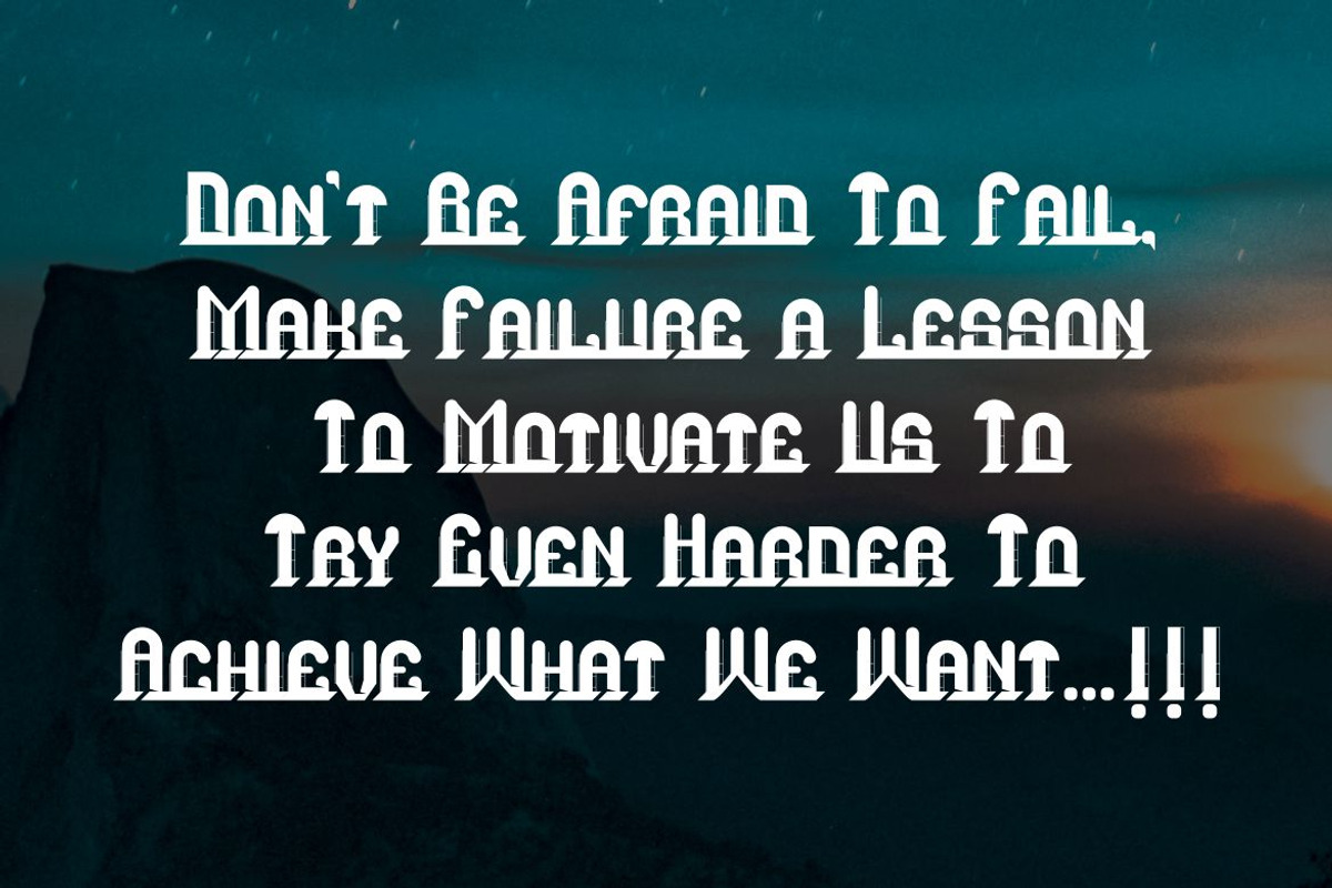 AerhoGhoke, a Sans Serif Font by Kenrichi (Photo 5 of 5)