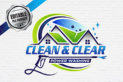 Professional Pressure Washing Logo, a Branding & Logo Template by Guavanaboy (Thumbnail 1 of 4)
