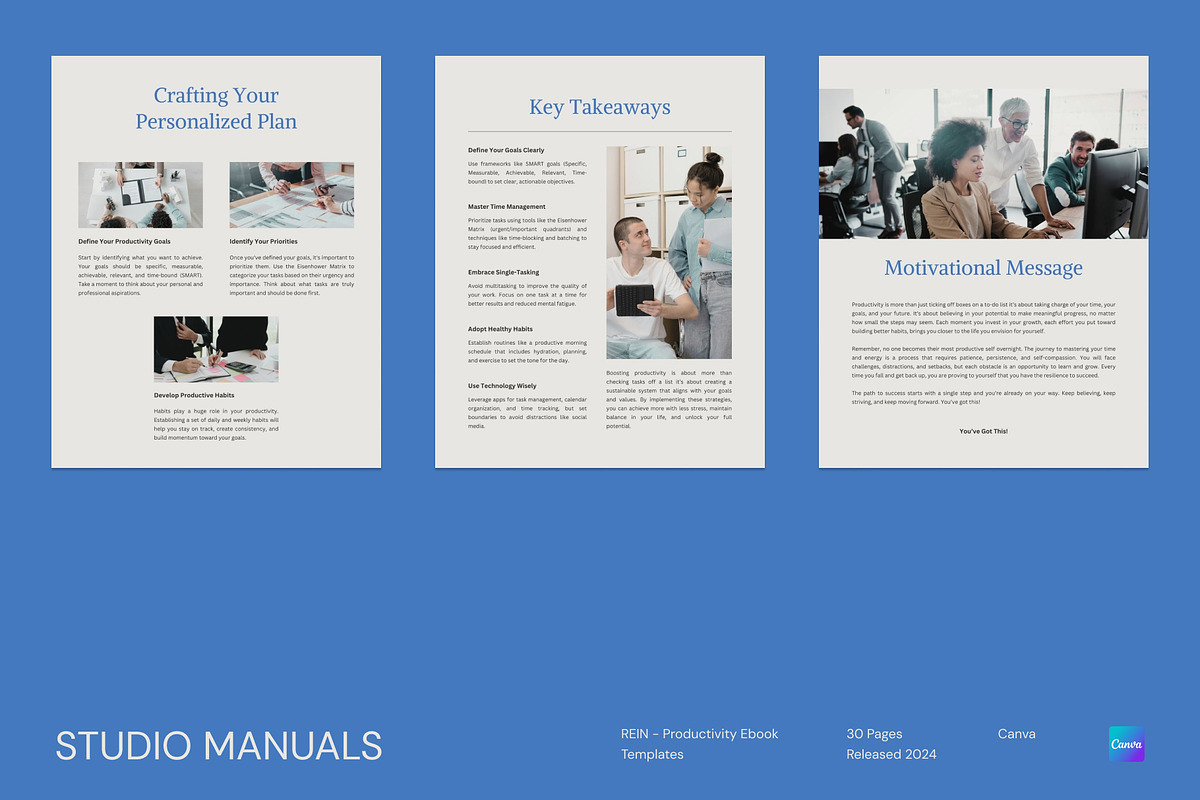 REIN – Productivity Ebook Template, a Social Media Template by Studio Manuals (Photo 6 of 8)