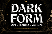 Luna Muse Gothic Decorative Typeface, a Blackletter Font by mesuka (Thumbnail 3 of 7)