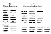 Superpack: 91 ink brushes., a Brush Add-On by redstudio (Thumbnail 8 of 9)