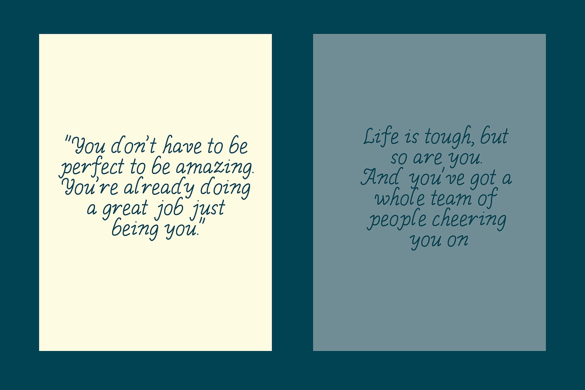Handwritten Playful Elegant Font, a Handwritten Font by Ashiya Pixel (Photo 6 of 14)