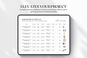 Interior Design FF&E Schedule, a Presentation Template by ShopRShop (Thumbnail 4 of 9)