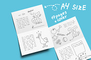 Super Coloring Rainbow Book for Kids, an Animal Illustration by dacascas (Thumbnail 2 of 7)