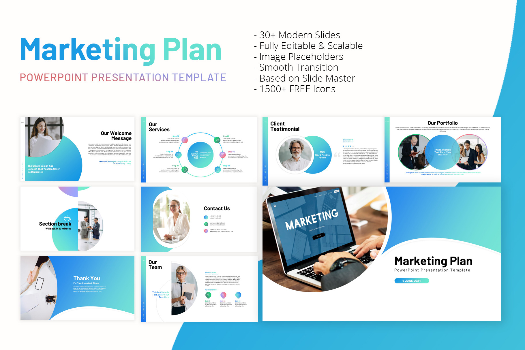 Marketing Plan Presentation Template