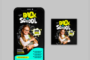 Back To School Flyer & Social Media, a Templates & Theme by McLittle Stock (Thumbnail 3 of 3)