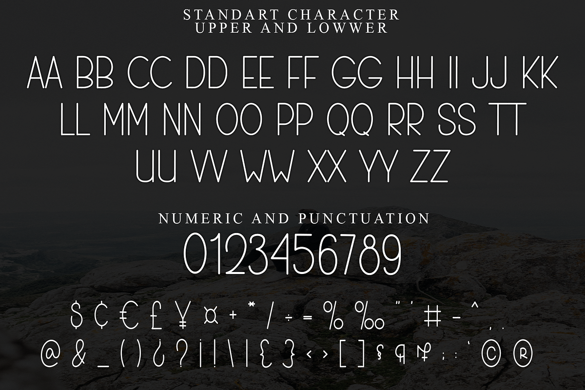 Simple Handmade, a Sans Serif Font by FreshTypeINK (Photo 4 of 8)