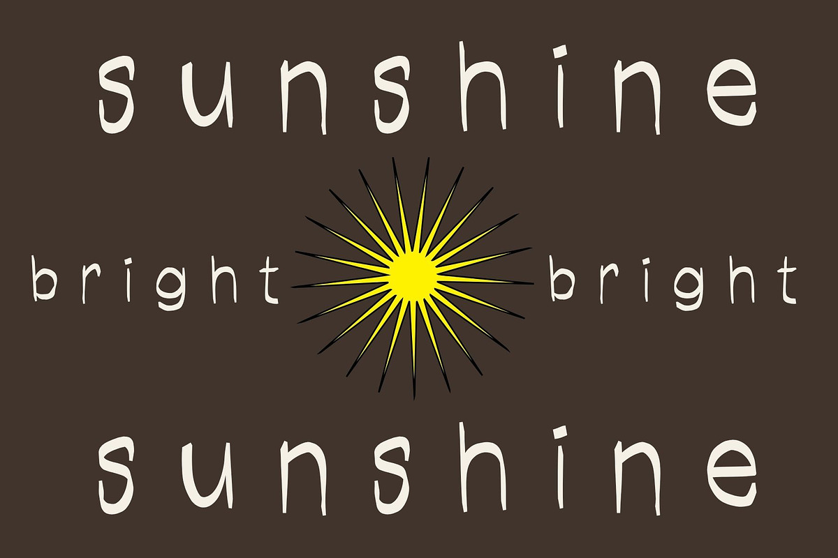 Arizona Sun a slightly wobbly Serif, a Handwritten Font by Eryn Rose Design (Photo 8 of 13)