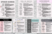 Resume Template Bundle - #girlboss, a Resume Template by Resume Template Shoppe (Thumbnail 2 of 5)