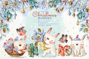 Christmas bunnies
