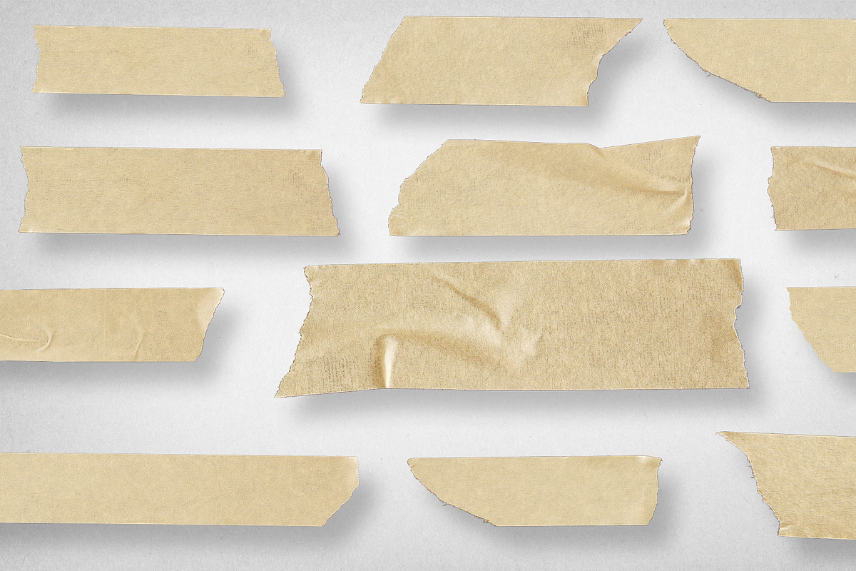 20 Paper Tape Textures, a Texture Graphic by CCPreset