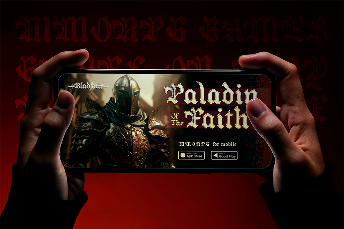 Bladfour - Epic Blackletter Typeface, a Blackletter Font by Burntilldead (Photo 9 of 11)