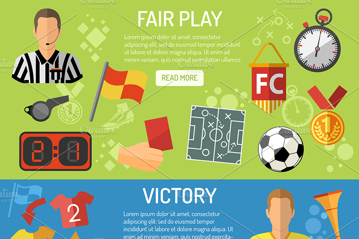 Soccer Themes, a Sport Illustration by TAlex (Photo 3 of 7)