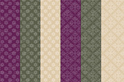 Plum Christmas Wreath Vectors, an Illustration by Amanda Ilkov (Thumbnail 5 of 5)