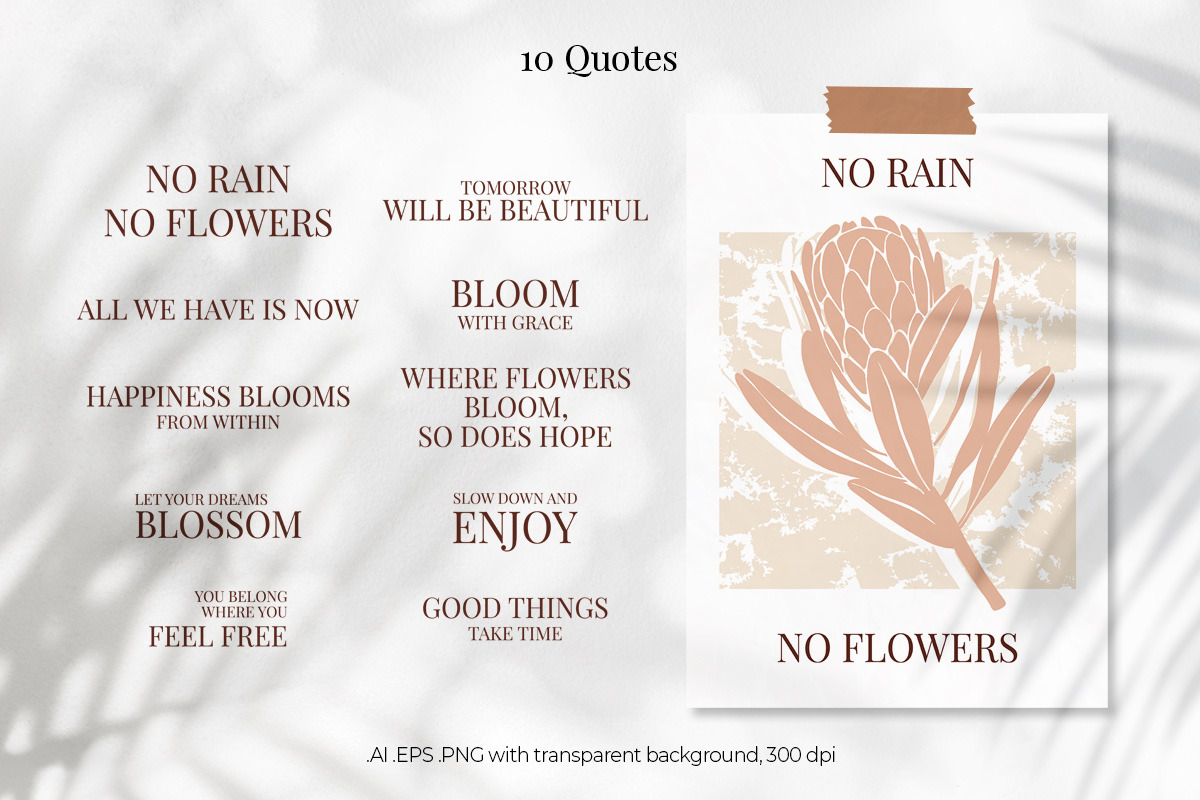 Poster Creator. Autumn Flora & Women, an Object Graphic by Julie&Taily (Photo 8 of 27)