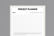 Project Planner Template Design, a Stationery Template by MightyDesign (Thumbnail 4 of 8)