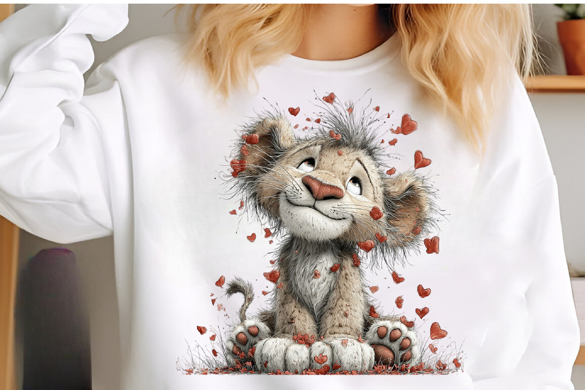 Valentine's Day Animals Clipart PNG, an Illustration by SinaCreation (Photo 6 of 11)