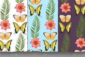 Butterfly Collection/Pattern Design