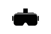 50 VR Goggles Headset Silhouette, an Illustration by yasushie (Thumbnail 37 of 51)