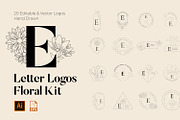 520 A to Z Floral Logos Bundle, a Branding & Logo Template by AN Productions (Thumbnail 31 of 223)