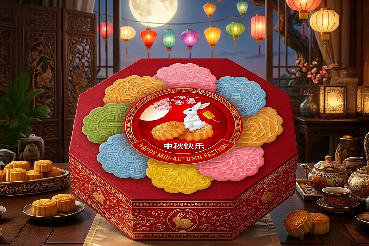 Mid Autumn Festival, a Food Illustration by Vector beauty (Photo 3 of 3)