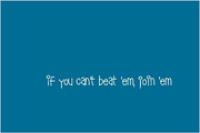 Yuju font, a Script Font by Fonts & Printables (Thumbnail 3 of 3)
