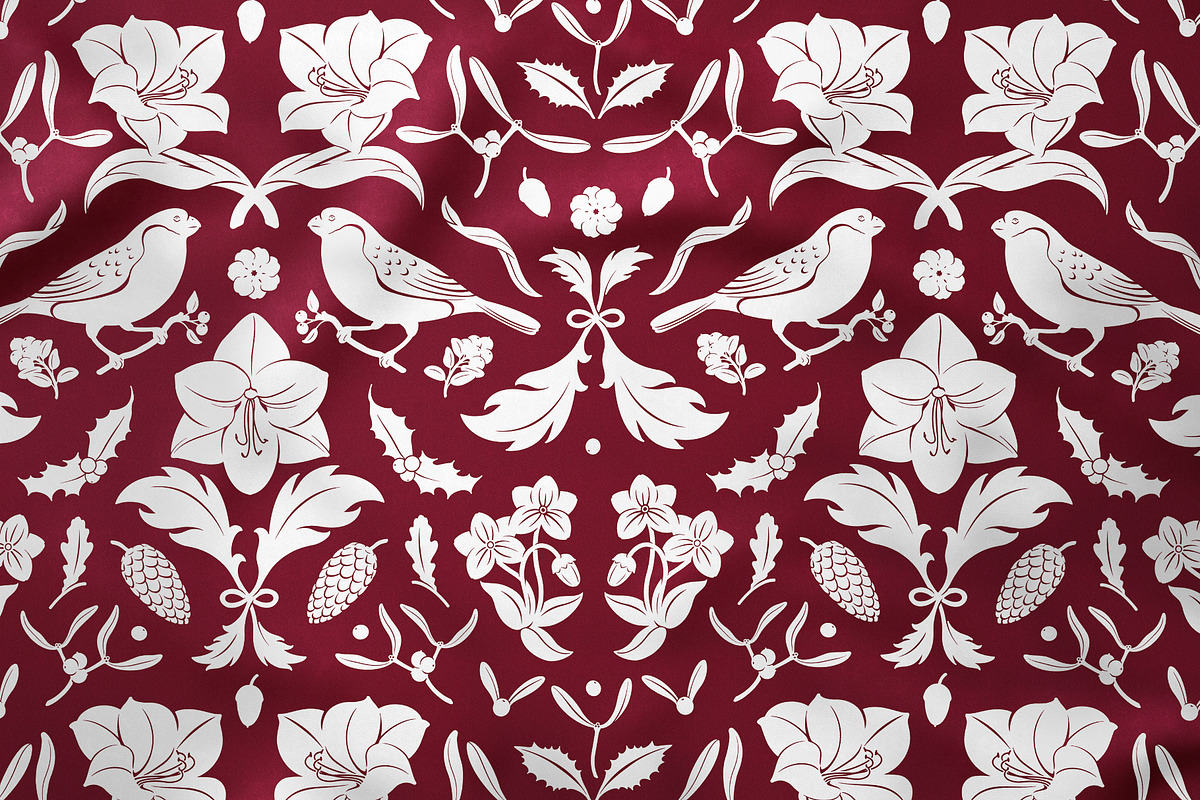 Christmas Patterns, a Pattern Graphic by PatrushevaYana (Photo 10 of 12)