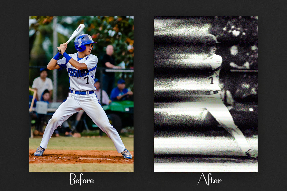 Smudge Xerox Photo Effect, an Action Add-On by 3d_model_tifotizi (Photo 2 of 4)