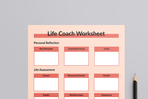 Life Coach Worksheet